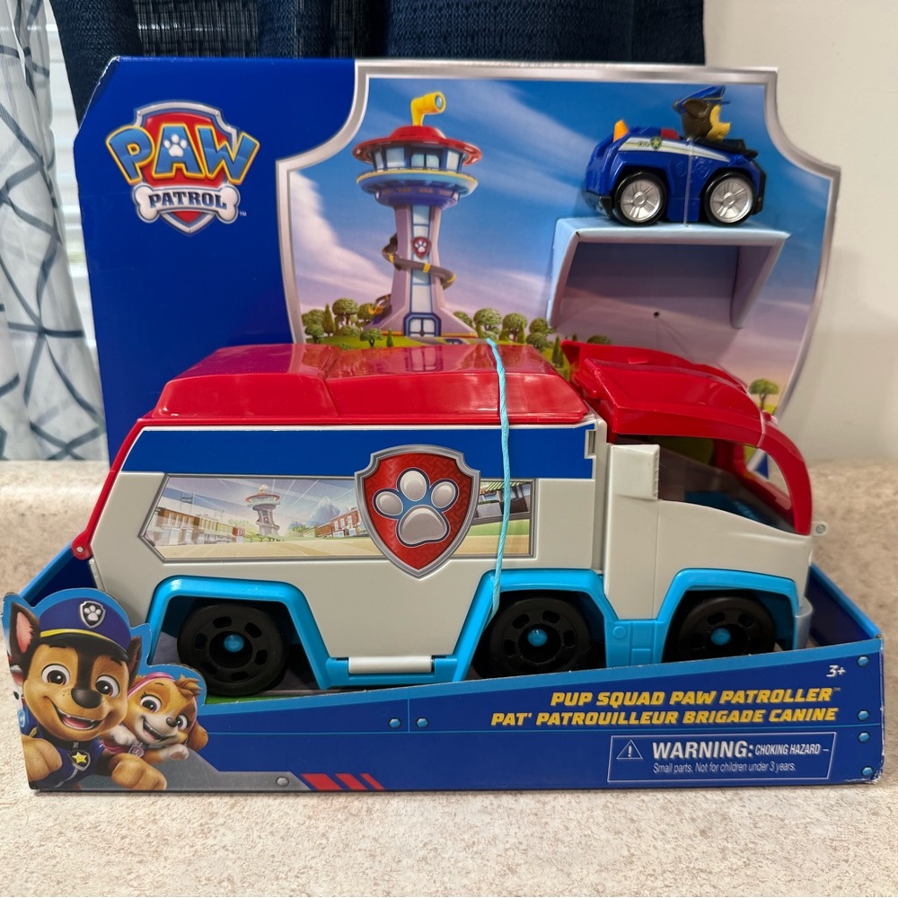 Nickelodeon Paw Patrol PUP SQUAD Paw Patroller with Chase